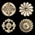 Golden Rosettes 11: Elegant 2016 Design 3D model small image 3