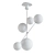 Drake_5 Geometric Chandelier - Modern Lighting 3D model small image 2