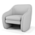 Elevate your style with the Pavia Lounge Chair 3D model small image 3
