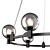 Industrial Loft Pendant Lamp - 6 Lights 3D model small image 2