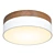 Wooden LED Pendant Lights 3D model small image 7