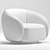 Elegant Swivel Chair: Brice 3D model small image 7