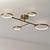 Saturn Flushmount by Hudson Valley Lighting 
Sleek Elegance in LED Lighting 3D model small image 2