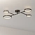 Saturn Flushmount by Hudson Valley Lighting 
Sleek Elegance in LED Lighting 3D model small image 3