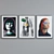 Modern Pop Art Collage Picture Frame Set 3D model small image 3