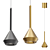 Sleek Cone Pendant Lamp 3D model small image 1