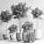 Indoor Plant Collection 13: Elegant Greenery for your Home 3D model small image 7
