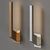 Sleek Mirage LED Wall Sconce 3D model small image 3