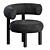 Tom Dixon Fat Lounge Chair: Sleek and Stylish Comfort 3D model small image 2