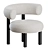 Tom Dixon Fat Lounge Chair: Sleek and Stylish Comfort 3D model small image 3