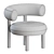 Tom Dixon Fat Lounge Chair: Sleek and Stylish Comfort 3D model small image 5