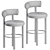 Tom Dixon Fat Stools: Sleek Counter Seating 3D model small image 4