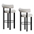 Tom Dixon Fat Stools: Sleek Counter Seating 3D model small image 7