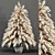 Vintage Christmas Tree - Delicate Dried Décor 3D model small image 6