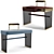 Baxter Hazel Desk: Sleek and Compact 3D model small image 1