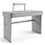 Baxter Hazel Desk: Sleek and Compact 3D model small image 3