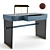 Baxter Hazel Desk: Sleek and Compact 3D model small image 8