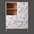 Berber Tall Chest of Drawers by Smart 3D model small image 4