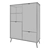 Berber Tall Chest of Drawers by Smart 3D model small image 8