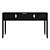 Urban Oak 3-Drawer Console 3D model small image 1