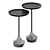 Elegant Eichholtz Puglia Side Tables 3D model small image 1