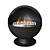 Lux Fire Bio-Fireplace: Stylish Steel & Gel Fuel 3D model small image 2