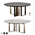 Fendi Prisme Lite 2022.1 Marble Table 3D model small image 15