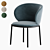 Sleek Desalto Mun Chair: Modern Design Icon 3D model small image 1