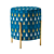 Elegant Baltimore Pouf with Velour Print 3D model small image 1