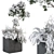 Snowy Plant Box Set: Outdoor Plants in a Winter Wonderland 3D model small image 2