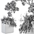 Snowy Plant Box Set: Outdoor Plants in a Winter Wonderland 3D model small image 6