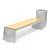 Geometric Bench and Urn Set 3D model small image 6