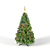 Animated Christmas Tree Set 3D model small image 4