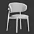 Elegant Oleandro Chair with 3D Formats 3D model small image 4