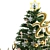 Festive Christmas Tree Decoration 3D model small image 4