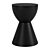 Stylish Hatten End Table: Compact Design & Lightweight 3D model small image 1