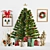 Festive Christmas Tree with Ornaments 3D model small image 1