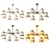 TRAZOS Adjustable Height Chandelier 3D model small image 2