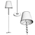 Elegant Rigel Eurosvet Floor Lamp 3D model small image 3