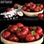 Vintage Red Apple Sculpture 3D model small image 1