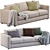 Finnala Ikea Sofa: Modern Comfort for Any Space 3D model small image 3