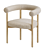 Mazz Boucle Chair & Aya Table Set 3D model small image 4