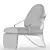 Sleek Armchair 3D model small image 3