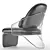 Sleek Armchair 3D model small image 4