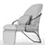 Sleek Armchair 3D model small image 5