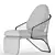 Sleek Armchair 3D model small image 7