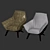 Modern and Elegant Florentina Armchair 3D model small image 7