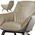 Modern and Elegant Florentina Armchair 3D model small image 10