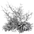 Snowy Mixed Plant Bush - Set of 59 3D model small image 4