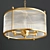 Gilded Elegance: TADEO Chandelier 3D model small image 3